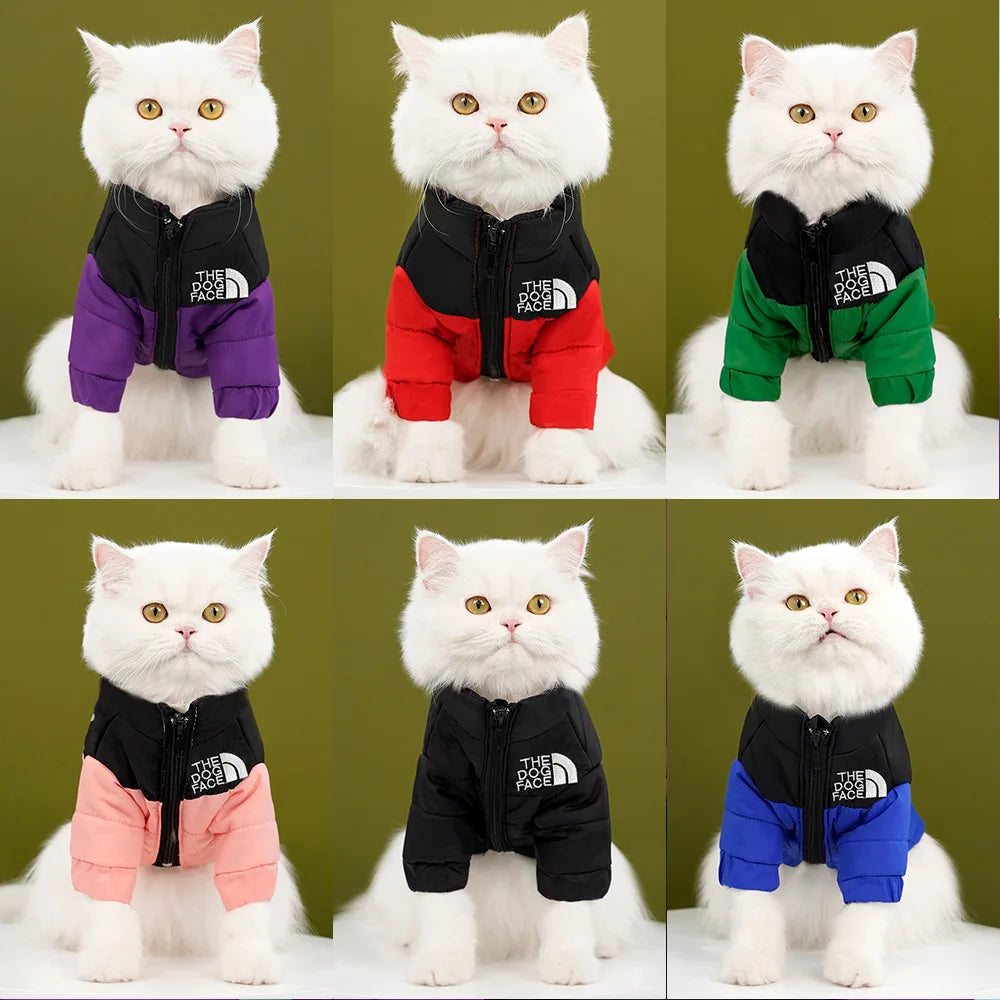 Winter Warm Cat Jacket | Windproof Coat