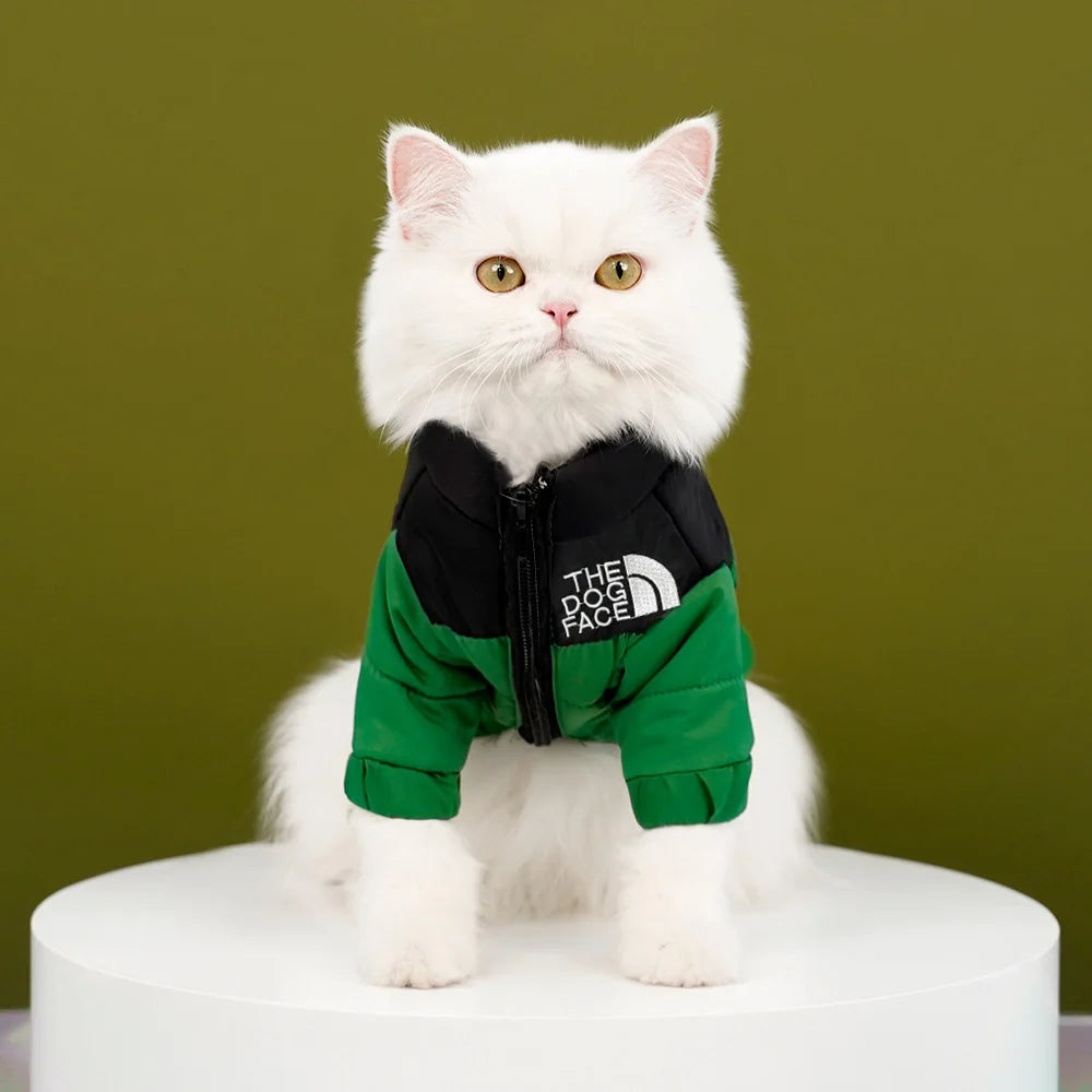 Winter Warm Cat Jacket | Windproof Coat