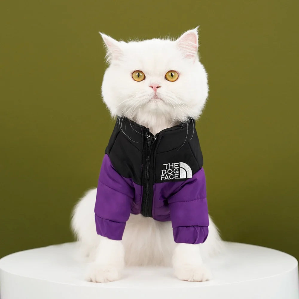 Winter Warm Cat Jacket | Windproof Coat
